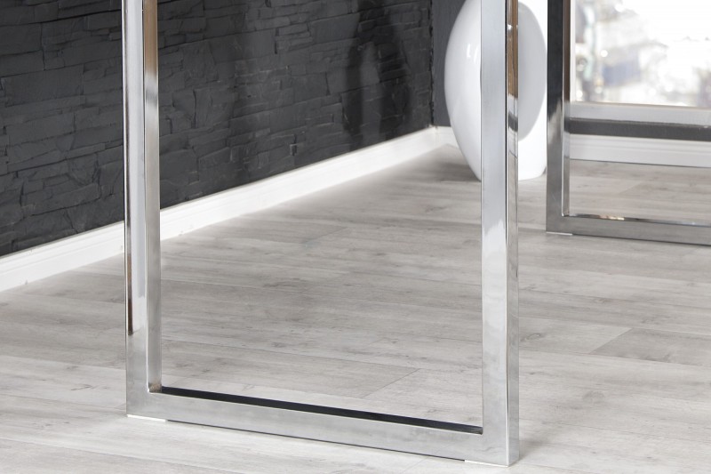 Bureau de 140 cm design coloris blanc laqué
