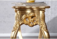 Meuble console 110 cm design classique coloris doré