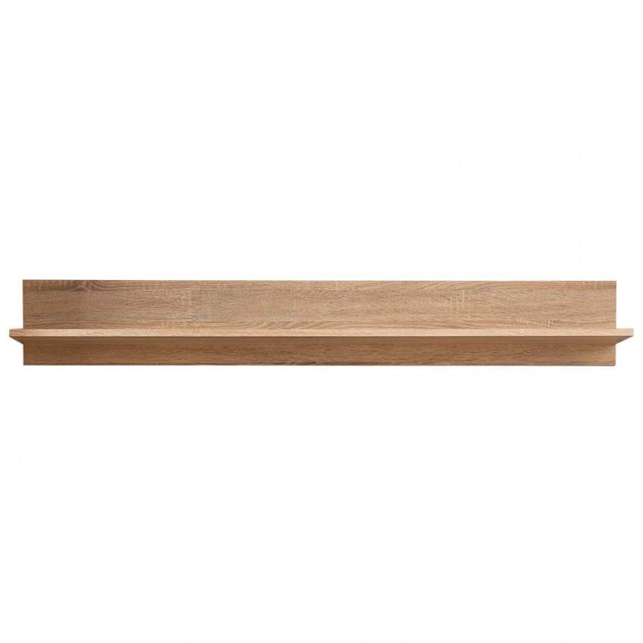 Unité murale TV avec lumières LED Chêne sonoma
