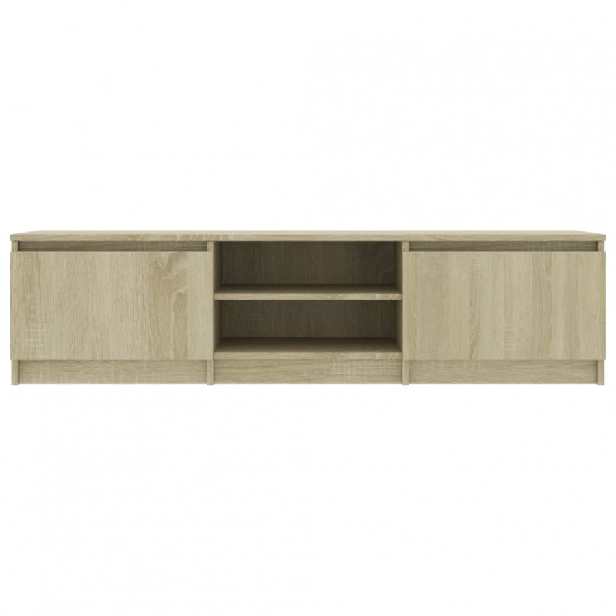 Meuble TV Chêne sonoma 140x40x35,5 cm Aggloméré