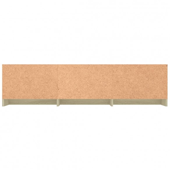 Meuble TV Chêne sonoma 140x40x35,5 cm Aggloméré