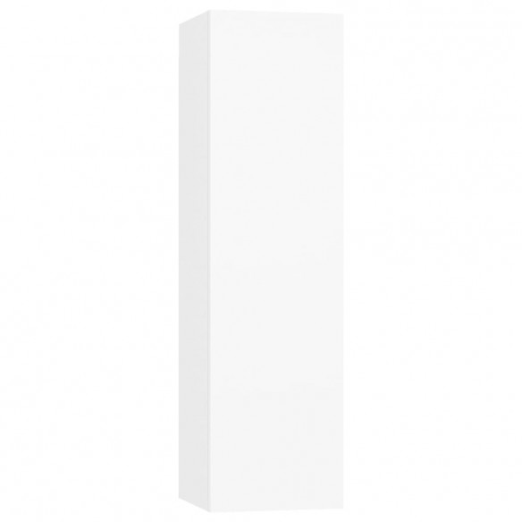 Ensemble de meubles TV 7 pcs Blanc 