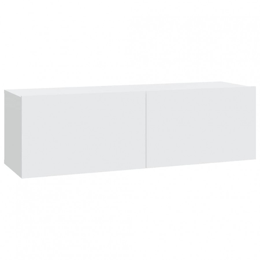 Ensemble de meubles TV 7 pcs Blanc 
