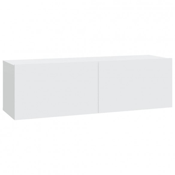 Ensemble de meubles TV 7 pcs Blanc 