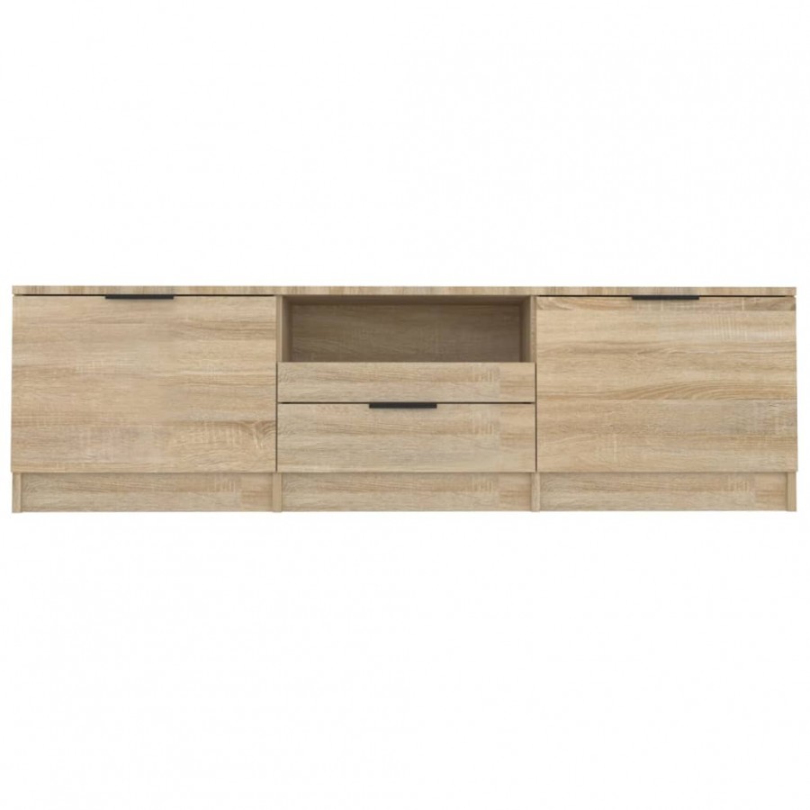 Meuble TV Chêne sonoma 140x35x40 cm 