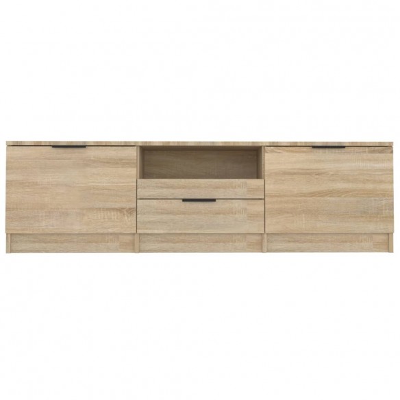 Meuble TV Chêne sonoma 140x35x40 cm 