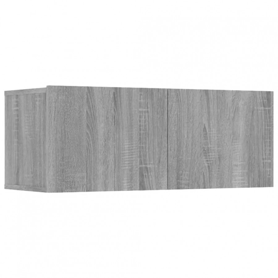 Meubles TV 4 pcs Sonoma gris 80x30x30 cm 