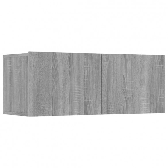 Meubles TV 4 pcs Sonoma gris 80x30x30 cm 