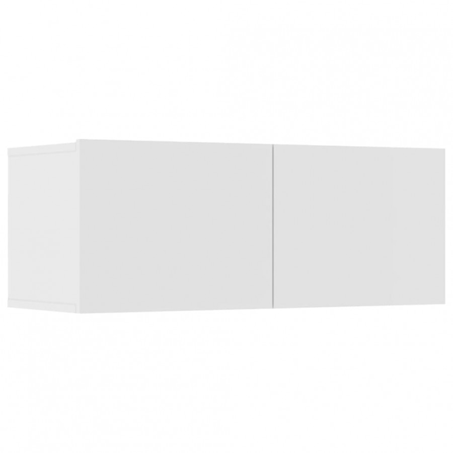 Ensemble de meubles TV 7 pcs Blanc 