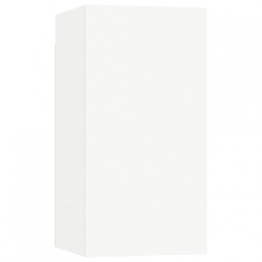 Ensemble de meubles TV 7 pcs Blanc 
