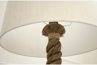 Lampadaire de 160 cm en lin écrue