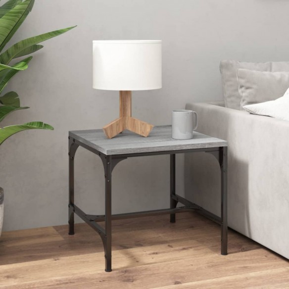 Table d'appoint Sonoma gris 40x40x35 cm 