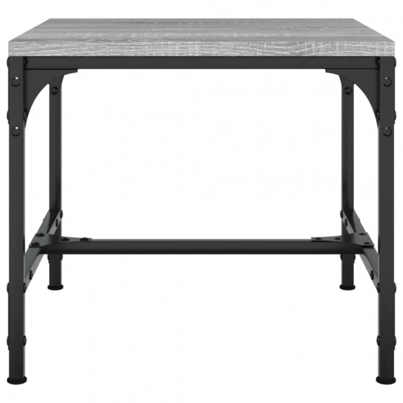 Table d'appoint Sonoma gris 40x40x35 cm 