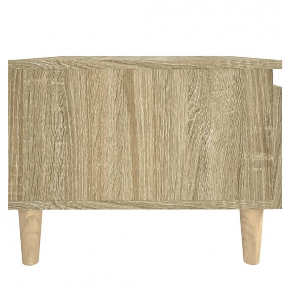 Table d'appoint Chêne sonoma 50x46x35 cm 