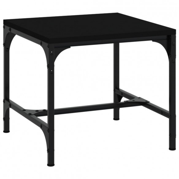 Tables d'appoint 2 pcs Noir 40x40x35 cm 