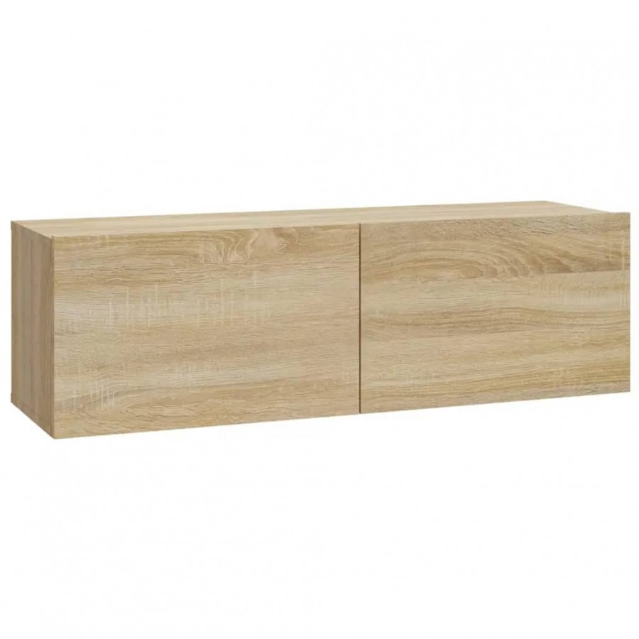 Ensemble de meubles TV 7 pcs Chêne sonoma 