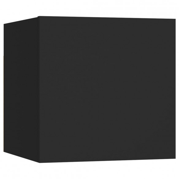 Meuble TV mural Noir 