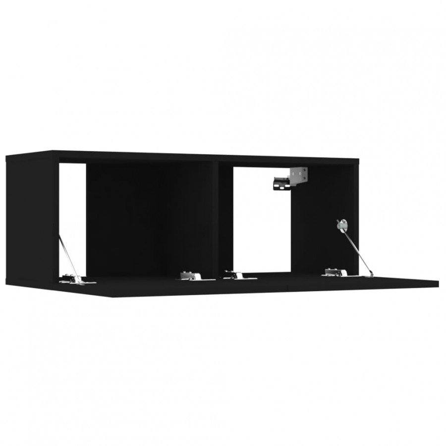Ensemble de meubles TV 8 pcs Noir 