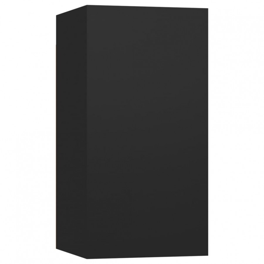Ensemble de meubles TV 8 pcs Noir 