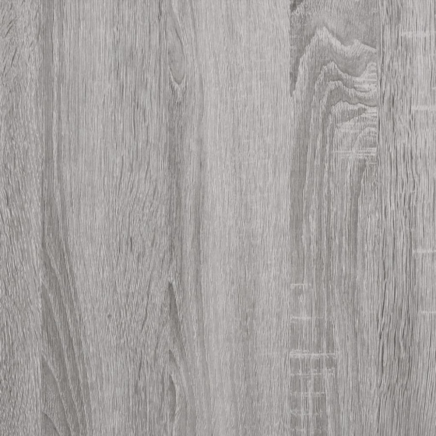 Table console sonoma gris 100x30,5x75 cm bois d'ingénierie