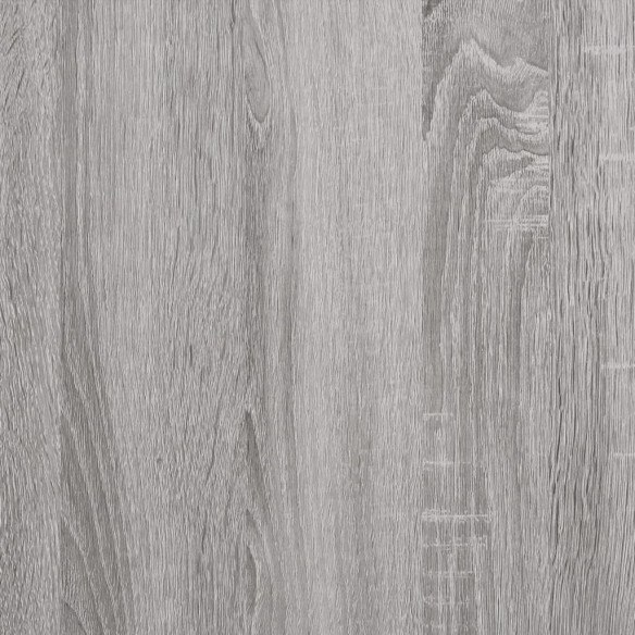 Table console sonoma gris 100x30,5x75 cm bois d'ingénierie