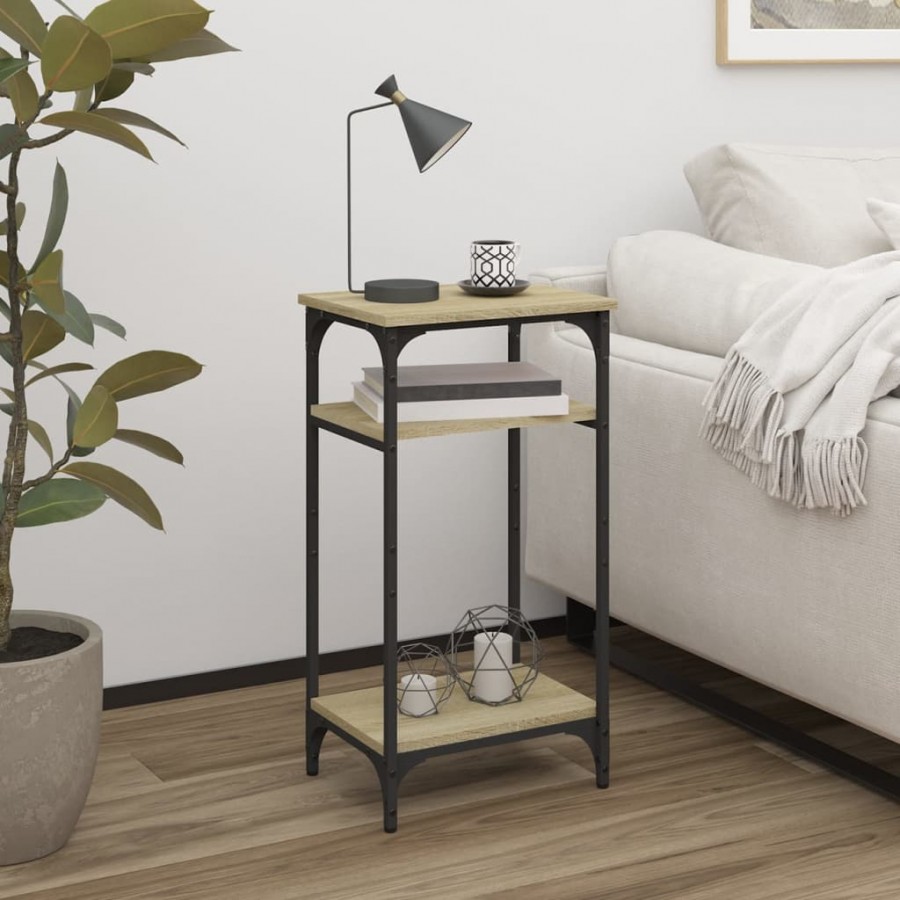 Table d'appoint Chêne sonoma 40x30x75 cm 