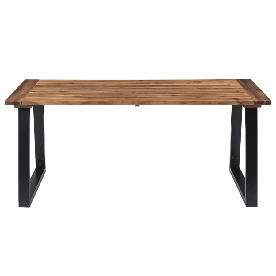 Table de salle à manger Bois d'acacia massif 180x90 cm