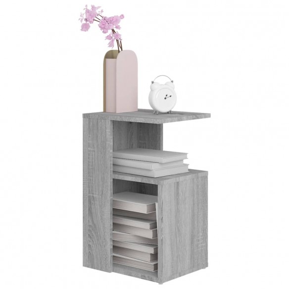 Table d'appoint Sonoma gris 36x30x56 cm 