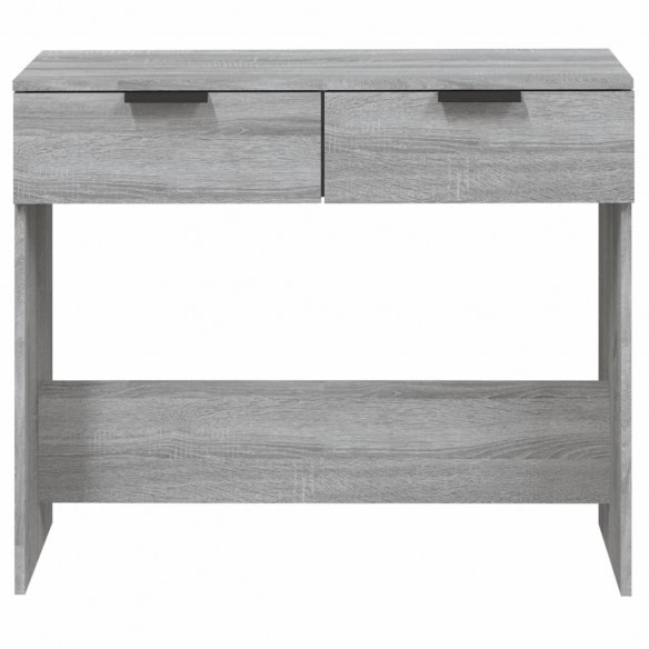Table console Sonoma gris 90x36x75 cm 