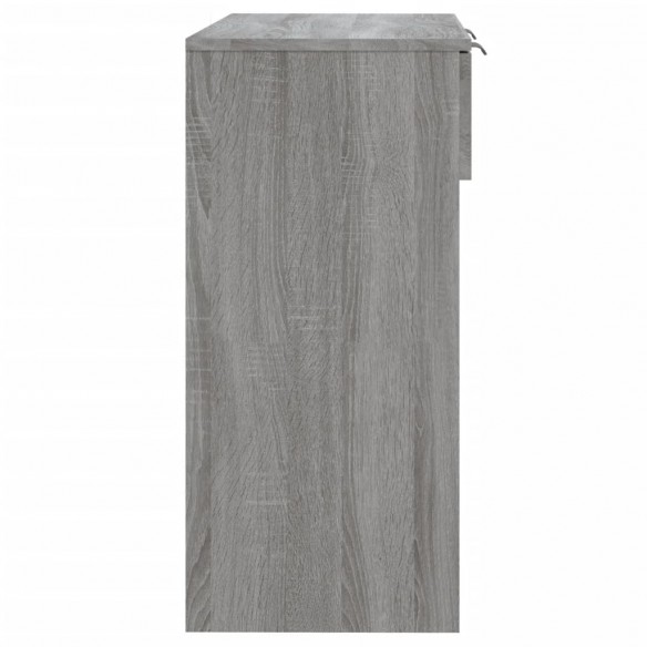 Table console Sonoma gris 90x36x75 cm 