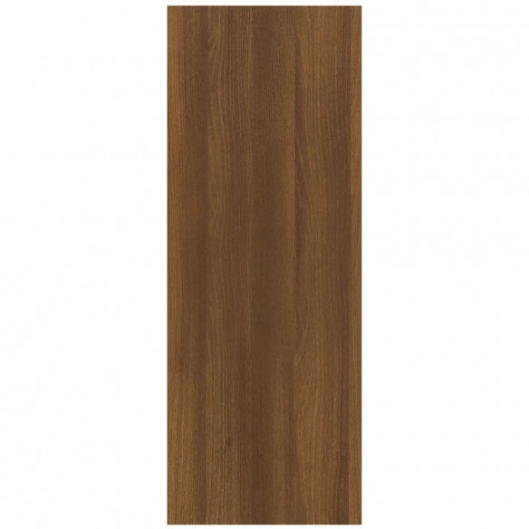 Table console Chêne marron 78x30x80 cm 