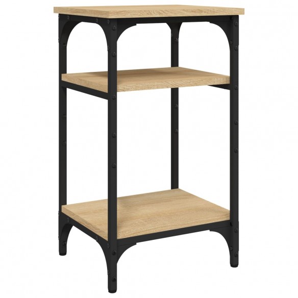 Table d'appoint Chêne sonoma 35x30x60 cm 