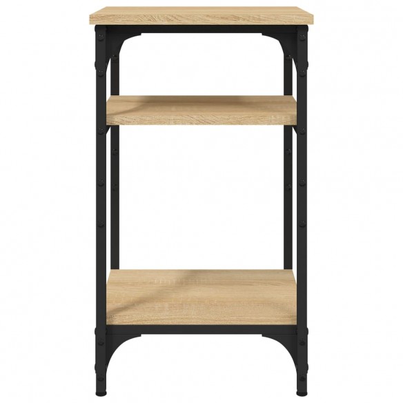 Table d'appoint Chêne sonoma 35x30x60 cm 