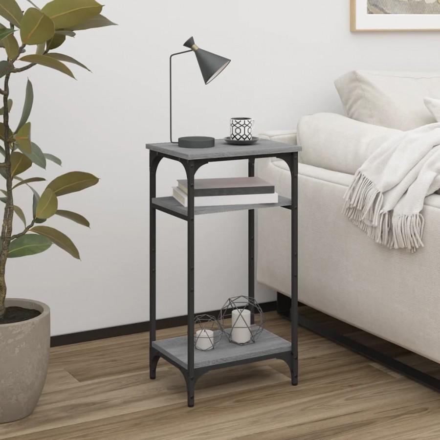 Table d'appoint Sonoma gris 40x30x75 cm 