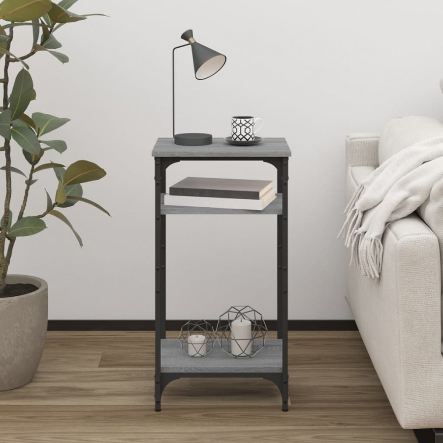 Table d'appoint Sonoma gris 40x30x75 cm 