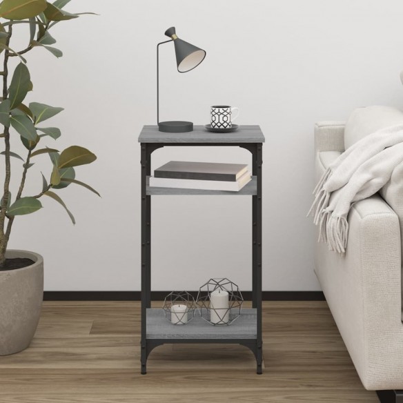 Table d'appoint Sonoma gris 40x30x75 cm 