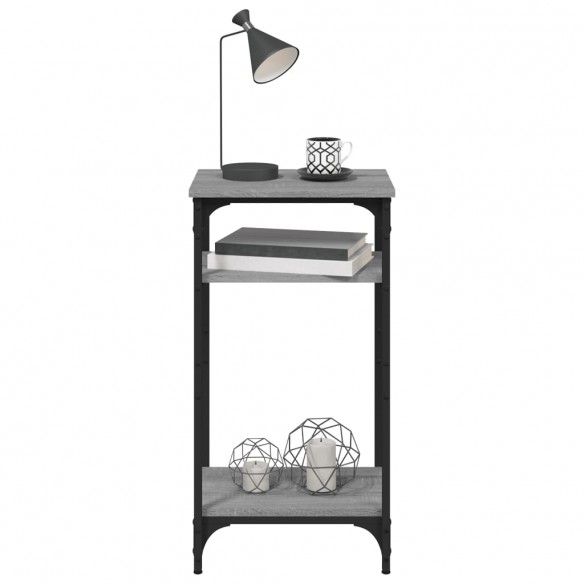 Table d'appoint Sonoma gris 40x30x75 cm 