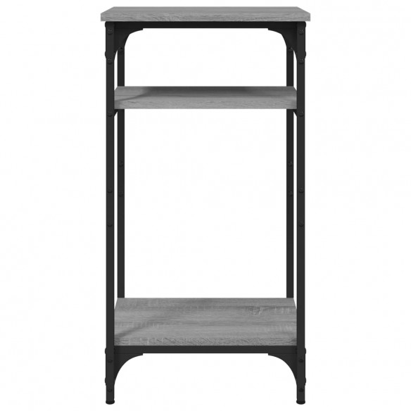 Table d'appoint Sonoma gris 40x30x75 cm 