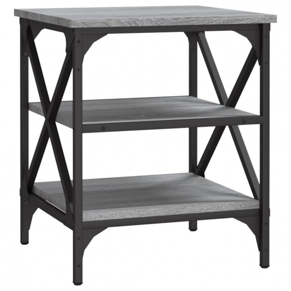 Table d'appoint Sonoma gris 40x42x50 cm 