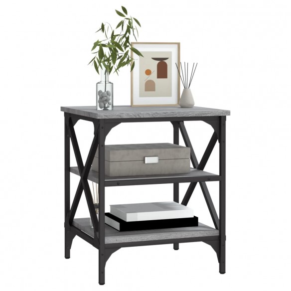 Table d'appoint Sonoma gris 40x42x50 cm 