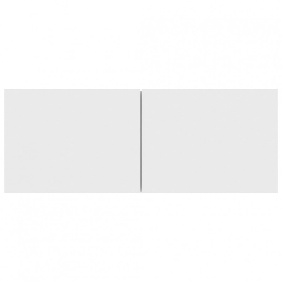 Meubles TV 3 pcs Blanc Aggloméré