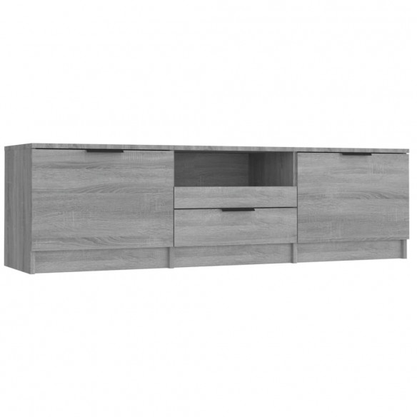 Meuble TV Sonoma gris 140x35x40 cm 