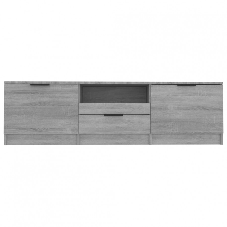 Meuble TV Sonoma gris 140x35x40 cm 