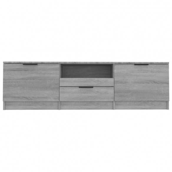 Meuble TV Sonoma gris 140x35x40 cm 