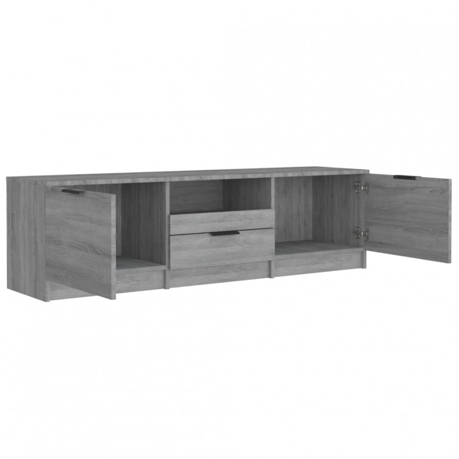 Meuble TV Sonoma gris 140x35x40 cm 