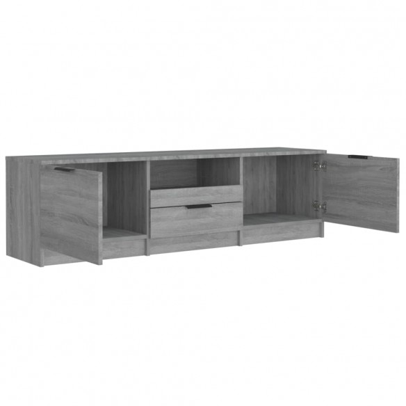 Meuble TV Sonoma gris 140x35x40 cm 
