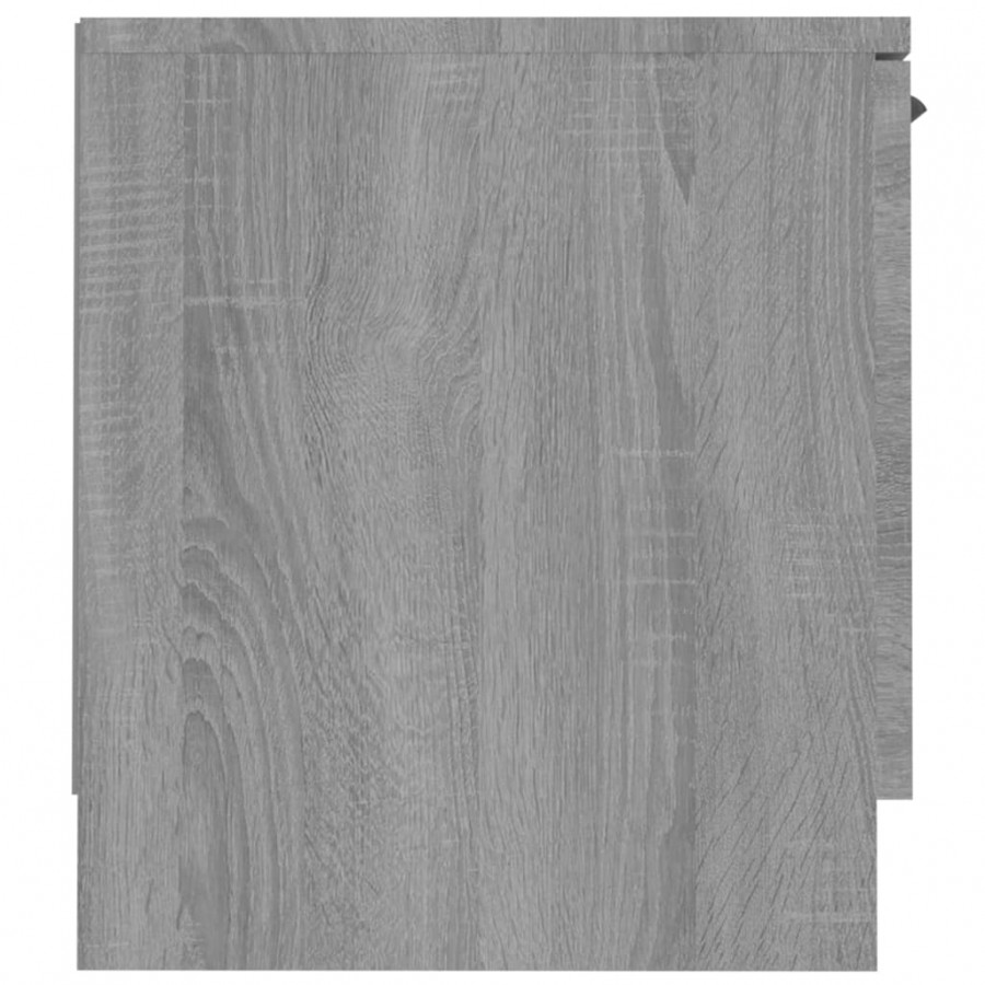 Meuble TV Sonoma gris 140x35x40 cm 
