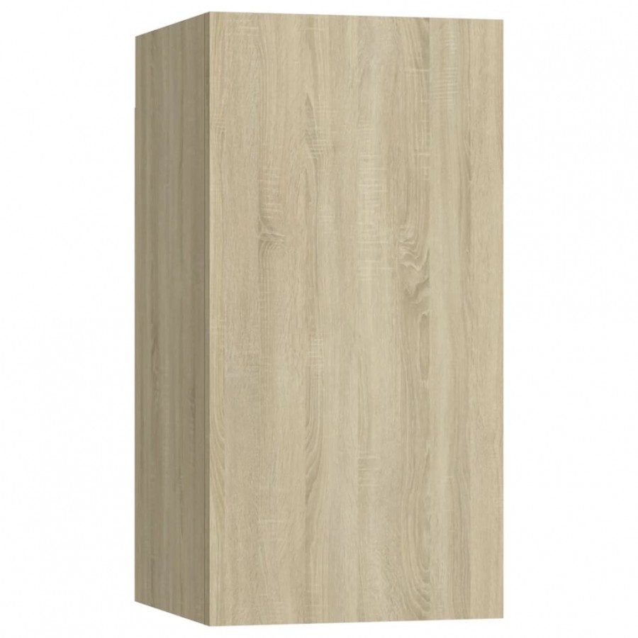 Meubles TV 4 pcs Chêne sonoma 30,5x30x60 cm Aggloméré