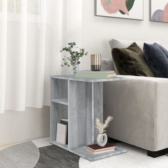 Table d'appoint Sonoma gris 50x30x50 cm 