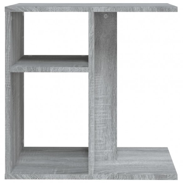 Table d'appoint Sonoma gris 50x30x50 cm 